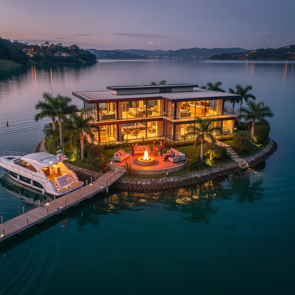 Portada del post: Escapada VIP: Ilhas Privadas em Guatapé e Companhia de Luxo 24/7